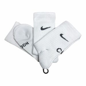 🆕Nike NOCTA White Crew Athletic Socks - Small Bundle x 3 - EUR 34-38